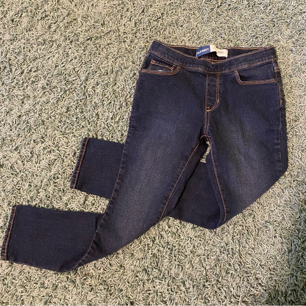 Girl’s Old Navy Skinny Jeans Built in Tough Size 10-12